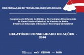 COORDENAÇÃO DE TECNOLOGIAS EDUCACIONAIS …estudantes.educacao.ba.gov.br/system/files/private/midiateca/... · tecnologias educacionais livres 197 mÍdias produzidas produÇÃo