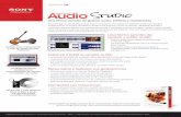 Audio SOUND FORGE Studio - cdn.cnetcontent.comcdn.cnetcontent.com/46/33/4633623a-b6ab-4595-a3b8-7b735b0d72d4.pdf · sound Forge™ Audio studio incluye todo lo necesario para editar