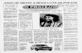 JOGO DE BICHO: A NOVA LUTA DA POLICIA - :::[ BIBLIOTECA ...memoria.bn.br/pdf/829587/per829587_1977_00081.pdf · JOGO DE BICHO: A NOVA LUTA DA POLICIA LEU E ASSINE «O PROCESSO" BANCOS
