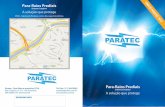 catalogo-paratec-2014-baixa1 · SPDA - "Scio Luminar Tintas Vernizes Para-Raios Prediais Sistema Completo A solução que protege Sistema de Proteção contra Descarga Atmosférica