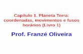 Prof. Franzé Oliveira - c7s.com.br · Pontos cardeais: Norte: ... •Leste (L ou E): Nascente ou Oriental •Oeste (O ou W): Poente ou Ocidental Sinônimos dos pontos cardeais (Pág.