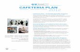 Cafeteria Plan – A Flexible Benefits Program Standard Menu ... · CAFETERIA PLAN Full-Service Cafeteria Plan Administration As an added value, we offer full-service administration