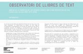 OBSERVATORI DE LLIBRES DE TEXT - escolapau.uab.catescolapau.uab.cat/img/programas/educacion/Infogr_Obstxt.pdf · L'edició del 2017 s'ha centrat en set llibres de text de Geografia