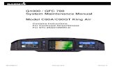 G1000 / GFC 700 System Maintenance Manual Model …static.garmin.com/...GFC700SystemMaintenanceManualw_SysSW0636.02.pdf · 190-00682-01 February 2010 Revision D G1000 / GFC 700 System