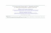 Construtivismo(s): Implicações e Interpretações Educativasgaius.fpce.uc.pt/niips/gbidarra/Bidarra2005_Construtivismo.pdf · pectivamente pelo construtivismo individual e social.