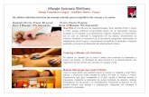 Masaje Samsara Wellness · terapéuticos de ayurveda y la aromaterapia. Pequeñas presiones en los puntos marma que ayudan a desbloquear, despertar tus sentidos y potenciar tu bienestar.