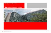 Relatório Anual 20 11111111 - Banco Santander Totta · Notas às Demonstrações Financeiras Consolidadas 77 Relatórios e Pareceres Consolidados 214 ... Relatório Anual 2011 Santander