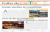 Folha do - Conselho Regional de Contabilidade do Paraná · 3 FOLHA DO CRCPR - Ano 10 . Maio. 2010 . Edição n° 53 Conselho Regional de Contabilidade do Paraná Espaço do Contabilista