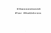 Classement Par Matières - BIU de Montpellier · Anatomie et physiologie humaines (Paces - 2e étage) (voir aussi Physiologie QT 104 ...