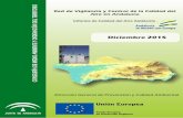 Informe de Calidad del Aire Ambiente - Junta de Andalucía · Red de Vigilancia y Control de la Calidad del ... 5.3 Informes de legislación PM10 ... del aire ambiente y considerando