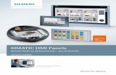 SIMATIC HMI Panels - aainy.com · The TIA Portal represents the intuitive, efficient and proven engineering framework for all automation tasks. Answers for industry. Engineered
