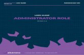 USER GUIDE ADMINISTRATOR ROLE - help.akeneo.com · All users in the PIM can see the firstname and lastname of other users in the application. The management of the users and their
