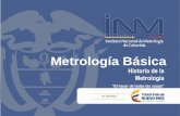 Presentación de PowerPoint - rcm.gov.corcm.gov.co/images/2016/docs/HISTORIA_DE_LA_METROLOGIA28nov2016.pdf · Historia de la Metrología 1795 Francia adopta el sistema métrico y