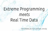 Extreme Programming meets Real Time Data - QCon London · Extreme Programming meets Real Time Data Gel Goldsby & Tom Johnson, Unruly. Title position here When Santa Got Stuck Up The
