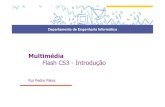 MM 02 - Flash CS3 - Intro - Planeamento Estratégico de Sistemas de ... 02-FlashCS3-Intro.pdf · Criação de interfaces mais apelativos ... Jogos, animações, cartoons, … Publicidade