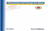 Attracting and Hiring the Best - Global Behavior · PDP Making all the pieces fit. Attracting and Hiring the Best Facilitator Guide Attracting and Hiring the Best arious pages of