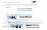 Windows Movie Maker Cheat Sheet - Spring Grove … the images and/or video clips are inserted, you can select an AutoMovie theme . This is optional – AutoMovie sets up some transitions