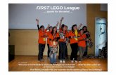 FIRST LEGO League - IES RÍO AGUAS | Sorbas (Almería) · FIRST LEGO League … sports for the mind … “Para crear un mundo donde la ciencia y la tecnología sean reconocidas …