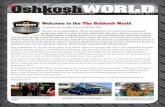 Welcome to theThe Oshkosh World Oshkosh World...  Welcome to theThe Oshkosh World by Salim Hawi,