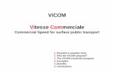 VICOM Vitesse Commerciale - Polis network · -VICOM Task Force General VICOM Coordinator Mobile Brussel Administration (Strategy, Design, Maintainance) Public Transport Company (MIVB-STIB)