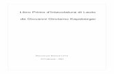 Libro Primo d'Intavolatura di Lauto de Giovanni Girolamo ...luthlibrairie.free.fr/?download=kapsberger.pdf · Corrente V Bars 19 and 49: d (not a) in the bass Corrente VI Bar 9: there