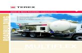 MULTIFLEX - britamaq.com.brbritamaq.com.br/CatalogosEquipamentosPecas/MULTIFLEX.pdf · Motor diesel Potência (máquina básica) cv / KW Capacidade silo agregado (m3) Capacidade silo