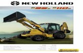 B95B B110B - construction.newholland.com · 2 A New Holland apresenta os dois modelos de retroescavadeira com inovações tecnológicas, desempenho e alta confiabilidade. Nos cinco
