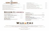 SMOKEHOUSE & GRILL - Restaurante Wild Fire · Gelado de baunilha caseiro, compota de morango, pão de ló - Assado no forno com suspiro Sl˜ly infusing Smoke into ˚r hand selected