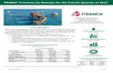 PEMEX1 Presents its Results for the Fourth Quarter of 2017 anuales... · PEMEX presents its results for fourth quarter of 2017 2 / 42 4Q172 Carlos Alberto Treviño Medina Chief Executive