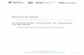 Manual de Apoio Procedimento concursal de Ingresso no IM 2019 · Administração Central do Sistema de Saúde, I.P. Parque de Saúde de Lisboa | Edifício 16 | Avenida do Brasil,
