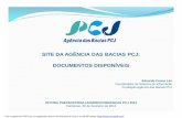 SITE DA AGÊNCIA DAS BACIAS PCJ: DOCUMENTOS … · SITE DA AGÊNCIA DAS BACIAS PCJ: DOCUMENTOS DISPONÍVEIS You created this PDF from an application that is not licensed to print