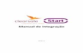 Manual de Integração - clearsale.com.br · Ainda é possível fazer o acompanhamento de sua entidade na aplicação do Start, por meio de relatórios, extrato e vencimento da fatura.