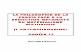 LA PHILOSOPHIE DE LA PRAXIS FACE À LA RÉDUCTION … · Antonio Gramsci : La philosophie de la praxis face à la réduction mécaniste du matérialisme historique (cahier 11) (1932-1933)