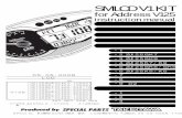 SMLCD V1 KIT - takegawa.co.jp · SPECIAL PARTS TAKEGAWA SUPER MULTI LCD METER V1KIT MANUAL 05-05-0008 110523B 05-05-0008 スーパーマルチ ... instruction manual SMLCD V1 KIT