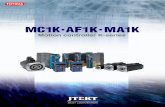 MC1K AF1K MA1K - 株式会社 ジェイテクト｜トッ … motor Console AP-P Manual pulse generator AP-MPG MOwin K-SERIES 1-axis CNC Controller AF1K 6 Applications Specifications
