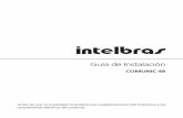 Guía de Instalación - es.intelbras.com.bres.intelbras.com.br/sites/default/files/guia_usuario_comunic_48... · electrónicos (ex.: XPE 1001/1013 PLUS) Hasta el número de ... programaciones