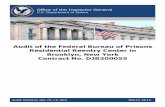 Audit of the Federal Bureau of Prisons Residential Reentry ... · Audit of the Federal Bureau of Prisons Residential Reentry Center in Brooklyn, ... (RRC) located in Brooklyn ...