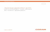 Technical application guide - OPTOTRONIC LED drivers for ... · Technical application guide OPTOTRONIC® LED drivers for indoor application 09/2015 Light is OSRAM. ... AM = Amplitude
