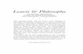 Leavis & Philosophy - Edgeways Books · Meeting in Meaning Philosophy and Theory in the Work of F. R. Leavis Chris Joyce William Wilkins’s buildings of Downing College, Cambridge,