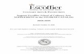 Auguste Escoffier School of Culinary Arts SUPPLEMENT to ... · PDF file Chef Instructor, Le Cordon Bleu College of Culinary Arts – Austin, TX Culinary Arts Instructor, Del-Valle