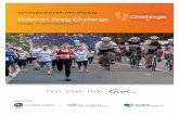 2018 COLEMAN GREIG CHALLENGE - CORPORATE FOR … · 2018 COLEMAN GREIG CHALLENGE - CORPORATE FOR COMMNITY 4 Our success to date Growth of the Coleman Greig Challenge An annual event,
