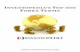 Investopedia’s Top 300 Forex Termsi.investopedia.com/downloads/Pdfs/300-forex-terms.pdf · Dealing with authorized forex dealers ensure that your transactions are being executed