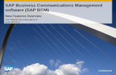 SAP Business Communications Management software (SAP … · Deep SAP Business Context Integration thru Open Interfaces SAP BCM is a contact center solution that helps organizations