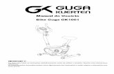 Manual do Usuário Bike Guga GK1001conteudoproduto.magazineluiza.com.br/manual/08/087662100/Bike Guga... · Bike Guga GK1001 IMPORTANT E ... Antes da montagem, certifique-se que você