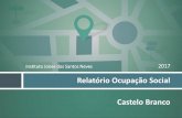Relatório Ocupação Social Castelo Branco - ijsn.es.gov.br · O Governo do Estado do Espírito Santo, por meio do Instituto Jones dos ... habitantes, Castelo Branco é um dos bairros