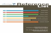 Reference List - Amusement Logic · Reference. List. Waterparks. Theme parks Animal parks. Multiaction Swimming Pools Leisure complexes. Theming and scenography extreme parks. Calle