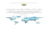 Compilation of Codes of Ethics and Conduct - opcw.org · 5. In the case of projects abroad, the researchers must apply the present code while also taking into account any existing
