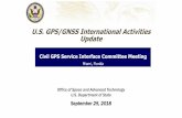 U.S. GPS/GNSS International Activities Update · Jeff Auerbach Created Date: 9/25/2018 6:06:49 PM ...