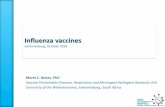Influenza vaccines - sahivsoc.org · (Crum-Cianflone et al. CID, 2011; 52: 138-146) From: Kunisaki et al. Lancet Infect Dis, 2009, 9: 493-504 Nelson 1988 Miotti 1989 Iorio 1997 Kroon
