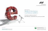 electronica Medical Electronics Conference (eMEC) · Antworten statt Fragen Gesundheitsversorgung braucht Kommunikation Eine Plattform für den gegenseitigen Austausch bietet 2018